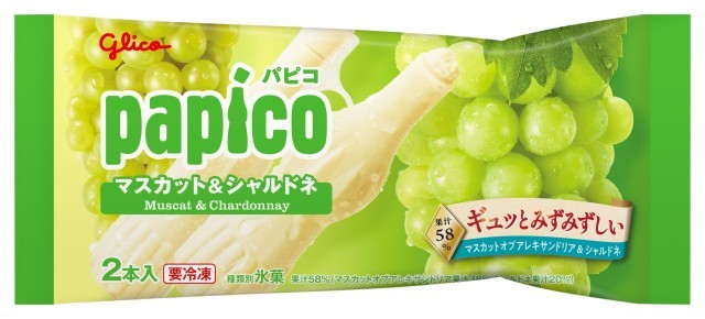 パピコ マスカット＆シャルドネ　パッケージ画像